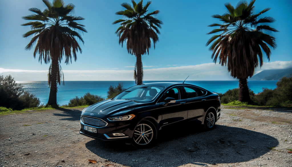 Ford Fusion car rental Los Angeles