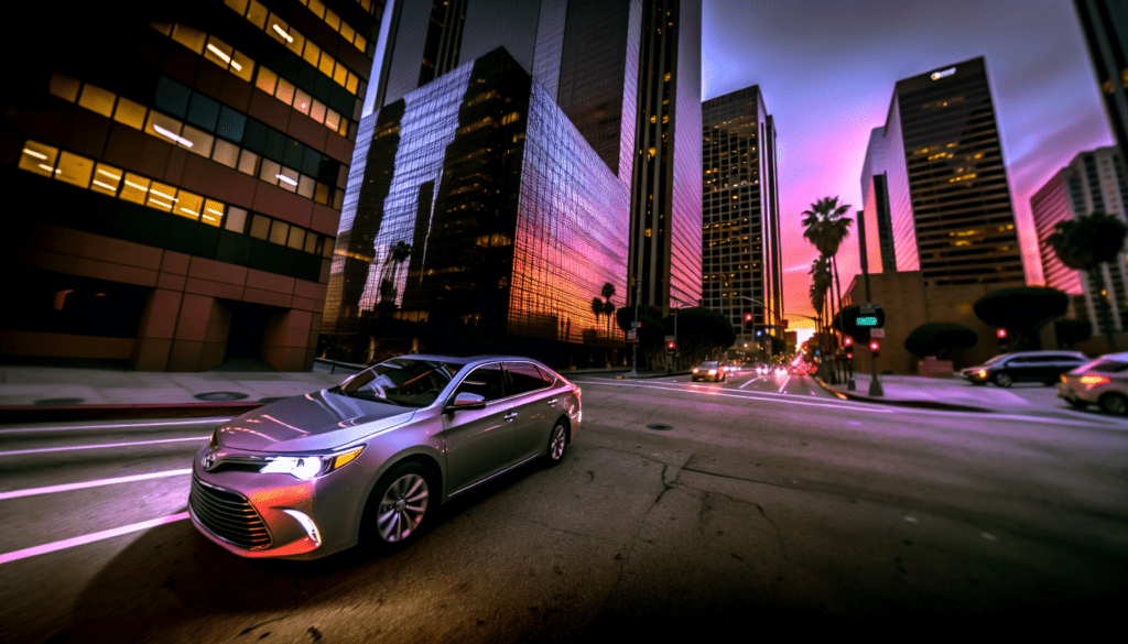 Toyota Avalon Car Rental in Los Angeles