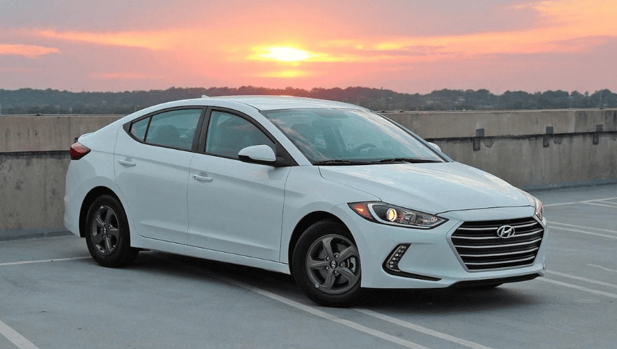 Hyundai Elantra Car rental in Los Angeles