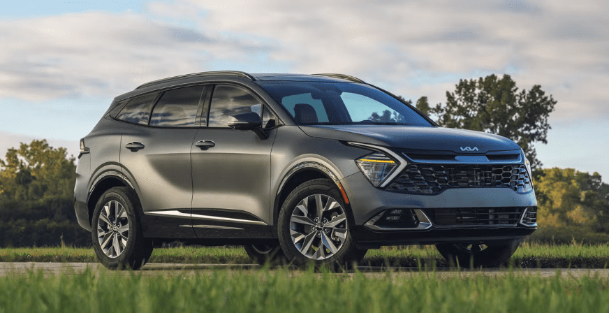 kia sportage hybrid car rental in LA