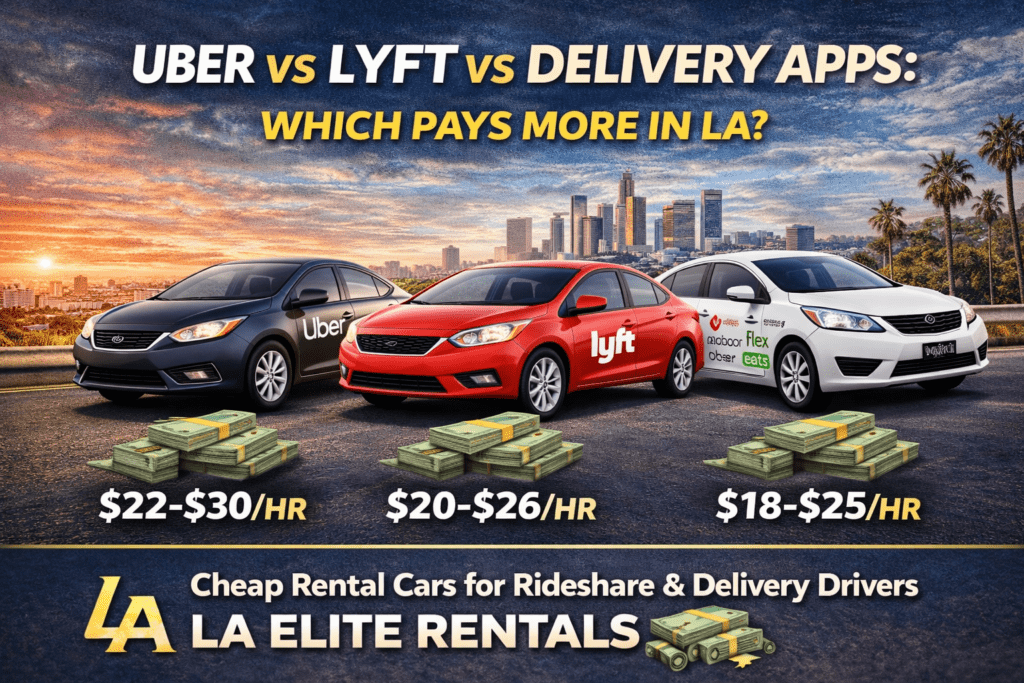 Uber vs Delivery Apps What Pays More in Los Angeles