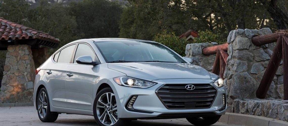 Hyundai Elantra car rental in LA