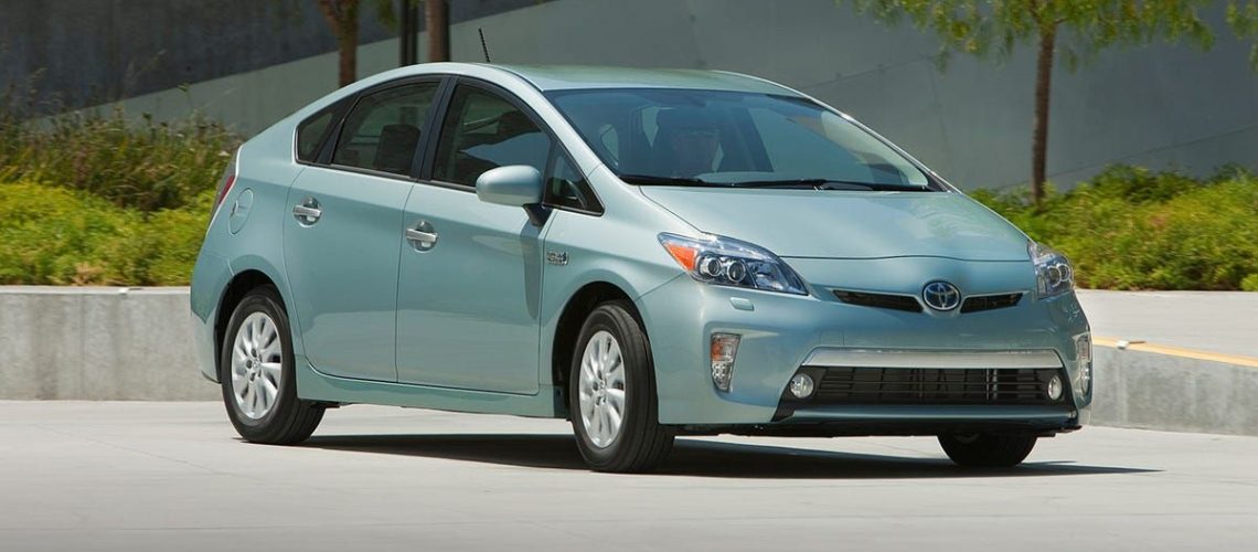 Prius rental car in LA