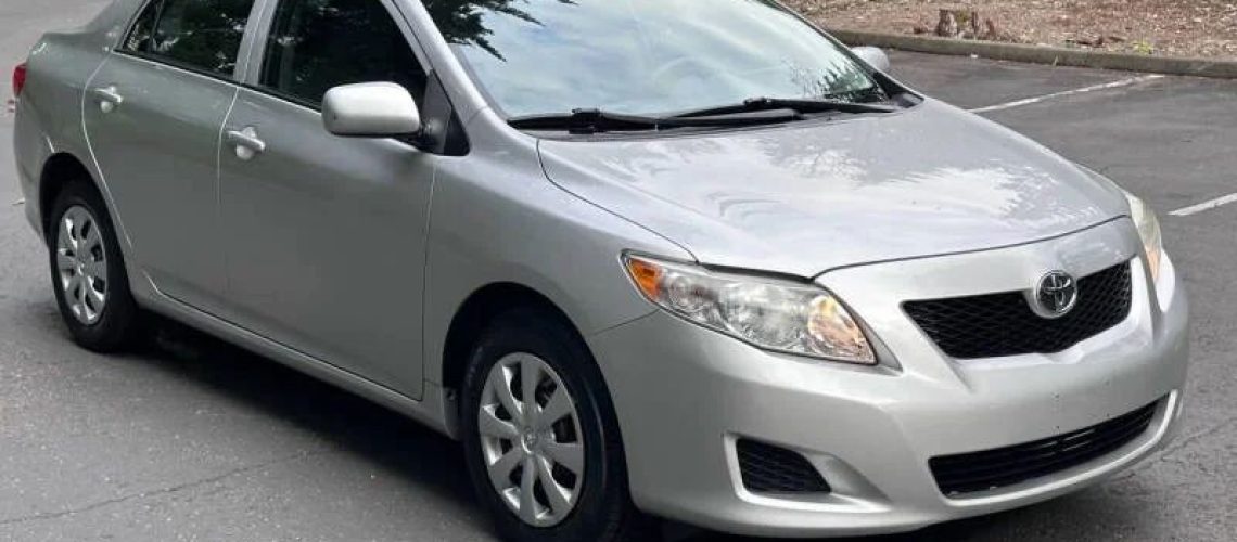 Toyota corolla rental car in LA